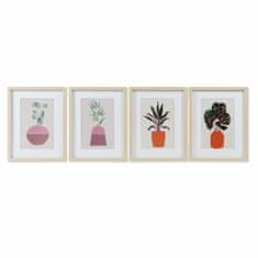 DKD Home Decor Slikarstvo DKD Home Decor Plant (35 x 2 x 45 cm) (4 enote)