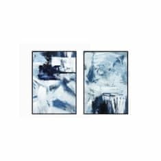 DKD Home Decor Slikarstvo DKD Home Decor Abstract (2 enoti) (45 x 2 x 60 cm)