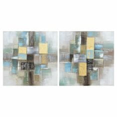 DKD Home Decor Slika DKD Home Decor Abstract Modern (60 x 3 x 60 cm) (2 enoti)