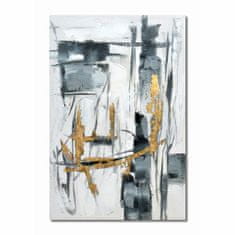 DKD Home Decor Slikarstvo DKD Home Decor S3018259 Abstract (60 x 3 x 90 cm) (2 enoti)