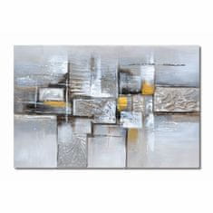 DKD Home Decor Slikarstvo DKD Home Decor S3018263 Abstract (2 enoti) (90 x 3 x 60 cm)