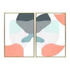 DKD Home Decor Slikarstvo DKD Home Decor Abstract (53 x 3,5 x 73 cm) (2 enoti)