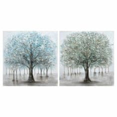 DKD Home Decor Slikarstvo DKD Home Decor Tree (80 x 3 x 80 cm) (2 enoti)