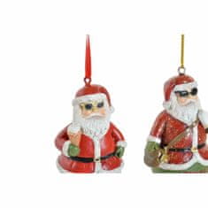 DKD Home Decor Viseča dekoracija DKD Home Decor Christmas Resin (2 kosa) (4,5 x 3 x 7 cm)