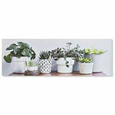 DKD Home Decor Slikarstvo DKD Home Decor Plant (90 x 1,8 x 30 cm) (2 enoti)