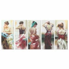 DKD Home Decor Slika DKD Home Decor 40 x 2,5 x 100 cm Lady Romantic (5 enot)