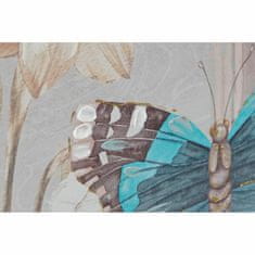 DKD Home Decor Slikarstvo DKD Home Decor Butterfly (50 x 1,8 x 50 cm) (2 enoti)