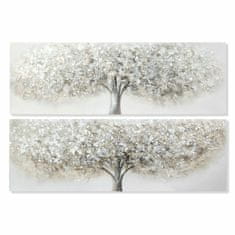 DKD Home Decor Slikarstvo DKD Home Decor Tree 150 x 3 x 50 cm Shabby Chic (2 enoti)