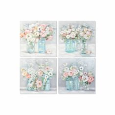 DKD Home Decor Slikarstvo DKD Home Decor Vaza 80 x 3 x 80 cm Shabby Chic (4 kosi)