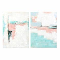 DKD Home Decor Slikarstvo DKD Home Decor Abstract Modern (2 enoti) (70 x 3 x 100 cm)