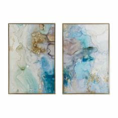 DKD Home Decor Slika DKD Home Decor Abstract Modern Lacquered 60 x 3 x 90 cm (2 enoti)