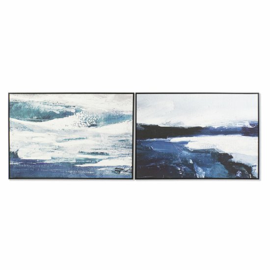 NEW Slika DKD Home Decor Morje in ocean 122,5 x 4,5 x 83 cm (2 kosov)