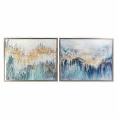 DKD Home Decor Slikarstvo DKD Home Decor Abstract 103,5 x 4 x 83,5 cm (2 enoti)