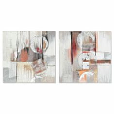 DKD Home Decor Slika DKD Home Decor Abstract (60 x 2,8 x 60 cm) (2 enoti)