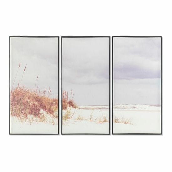 DKD Home Decor Platno DKD Home Decor Plaža Sredozemlje (120 x 2,8 x 80 cm)