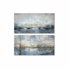 DKD Home Decor Slika DKD Home Decor Abstract Modern (140 x 2,8 x 70 cm) (2 enoti)