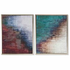 DKD Home Decor Slikarstvo DKD Home Decor Abstract (43 x 2,5 x 53 cm) (2 enoti)