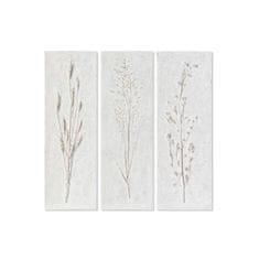 DKD Home Decor Slikarstvo DKD Home Decor Flower Flowers (30 x 2 x 90 cm)