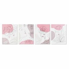 DKD Home Decor Slika DKD Home Decor Lady (30 x 1,8 x 40 cm) (4 enote)