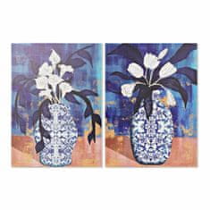 DKD Home Decor Slikarstvo DKD Home Decor Vaza Oriental (50 x 1,8 x 70 cm) (2 enoti)