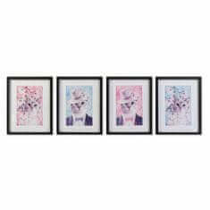 DKD Home Decor Slikarstvo DKD Home Decor Cats (35 x 2,5 x 45 cm) (35 x 2 x 45 cm) (4 enote)