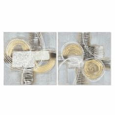 DKD Home Decor Slika DKD Home Decor Abstract (40 x 2,5 x 40 cm) (2 enoti)