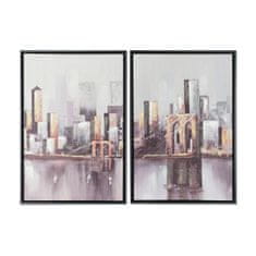 DKD Home Decor Slika DKD Home Decor New York (43 x 3,5 x 63 cm) (2 enoti)