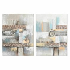 DKD Home Decor Slika DKD Home Decor Abstract Modern (60 x 3 x 80 cm) (2 enoti)