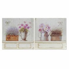 DKD Home Decor Slikarstvo DKD Home Decor (30 x 3 x 30 cm) (2 enoti)