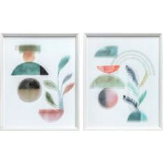 DKD Home Decor Slikarstvo DKD Home Decor Abstract Modern (40 x 3,8 x 50 cm) (2 enoti)