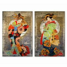 DKD Home Decor Slika DKD Home Decor Oriental (40 x 1,8 x 60 cm) (2 enoti)