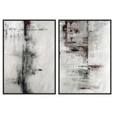 DKD Home Decor Painting DKD Home Decor Abstract (83 x 4,5 x 122,5 cm) (83 x 4,5 x 123 cm) (2 enote)