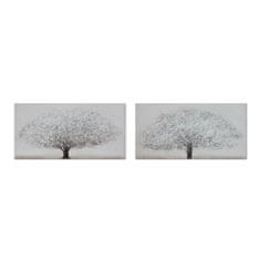 DKD Home Decor Slikarstvo DKD Home Decor Tree Traditional 140 x 3 x 70 cm (2 enoti)