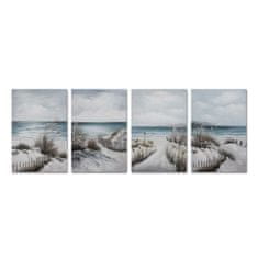 DKD Home Decor Slika DKD Home Decor Plaža Sredozemlje (75 x 2,8 x 115 cm) (4 enote)