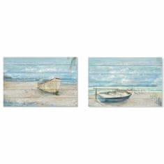 DKD Home Decor Platno DKD Home Decor 120 x 2 x 90 cm Barco Mediterranean (2 enote)