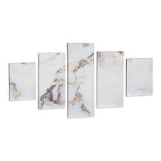 Gift Decor Slikarsko platno Marble White (5 kosov)