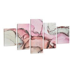 Gift Decor Slikarsko platno Marble Pink (5 kosov)