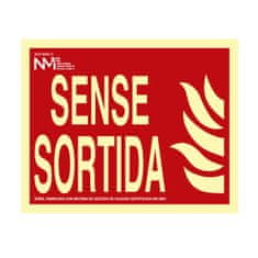 BigBuy Znak Normaluz Sense sortida PVC (30 x 15 cm)