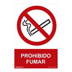 BigBuy Znak Normaluz Prohibido fumar PVC (30 x 40 cm)