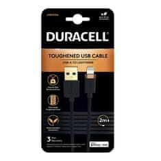 Duracell Duracell USB-C kabel za Lightning 2 m (črn)