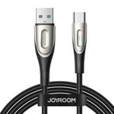 Joyroom Kabel za hitro polnjenje Joyroom USB-A na Type-C Star-Light Series 3A 1,2 m (črn)