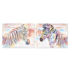 DKD Home Decor Slika DKD Home Decor Zebra Modern (80 x 3 x 60 cm) (2 enoti)