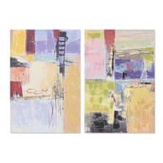 DKD Home Decor Slika DKD Home Decor Abstract Urban (60 x 3 x 90 cm) (2 enoti)