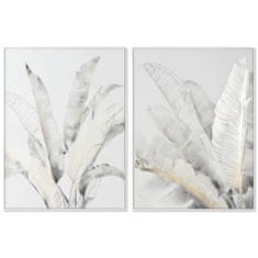 DKD Home Decor Slikarstvo DKD Home Decor Palme tropske (90 x 4 x 120 cm) (2 enoti)