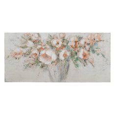BigBuy Slikarstvo 150 x 2,8 x 70 cm Platno Rože