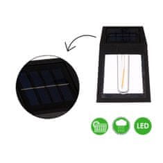 BigBuy Solarna svetilka 6,6 x 13 x 9,3 cm Črna plastika