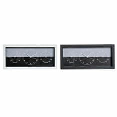 NEW Ceas de masă DKD Home Decor Črna Bela PVC (26 x 5 x 12 cm) (2 pcs)