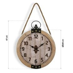 NEW Stenska Ura Versa o CLOCK Les MDF (40 x 6,5 x 47 cm)