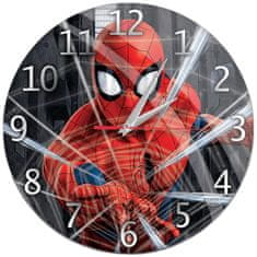 NEW Stenska Ura Reloj de Pared Brillo Spiderman 001 Marvel Negro