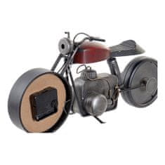 DKD Home Decor Namizna ura DKD Home Decor Crystal Metal Motorbike MDF Wood (42 x 14 x 19 cm)